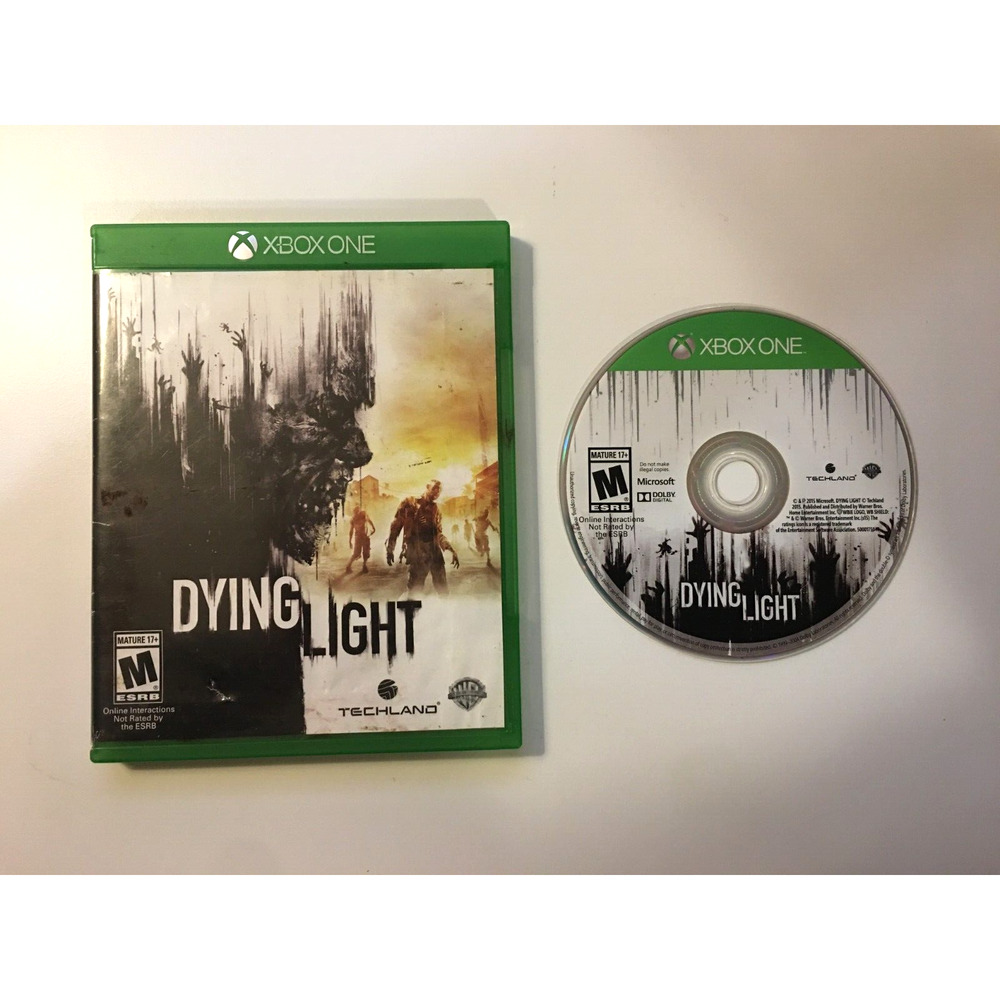 Dying Light (Microsoft Xbox One, 2015) Techland/WB - Box & Game Disc, No Manual